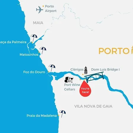 아파트 Casa Azul At Jardim Do Morro By Bnbird