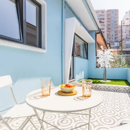 Casa Azul At Jardim Do Morro By Bnbird * 빌라노바데가이아