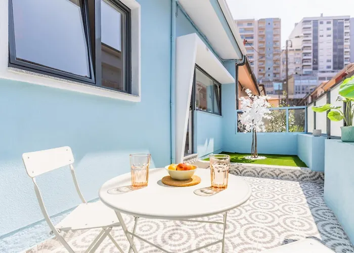 Апартаменты Casa Azul @ Jardim Do Morro By Bnbird Вила-Нова-ди-Гая